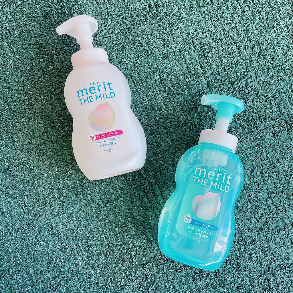 ザマイルド/メリット/市販シャンプーを使ったクチコミ(1枚目)