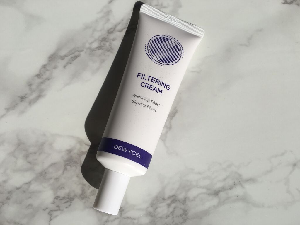 フィルタリングクリーム/DEWYCEL/日焼け止めクリームを使ったクチコミ（1枚目）