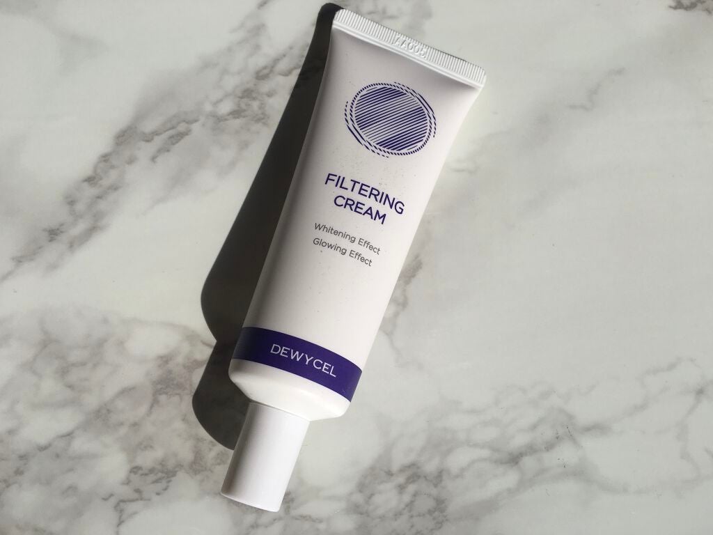 フィルタリングクリーム/DEWYCEL/日焼け止めクリームを使ったクチコミ(1枚目)