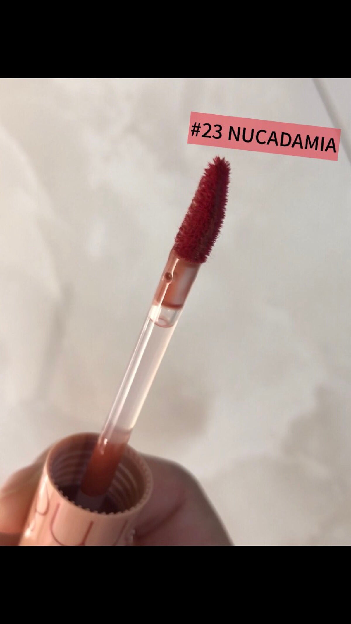 ジューシーラスティングティント/rom&nd/リップティントを使ったクチコミ(2枚目)