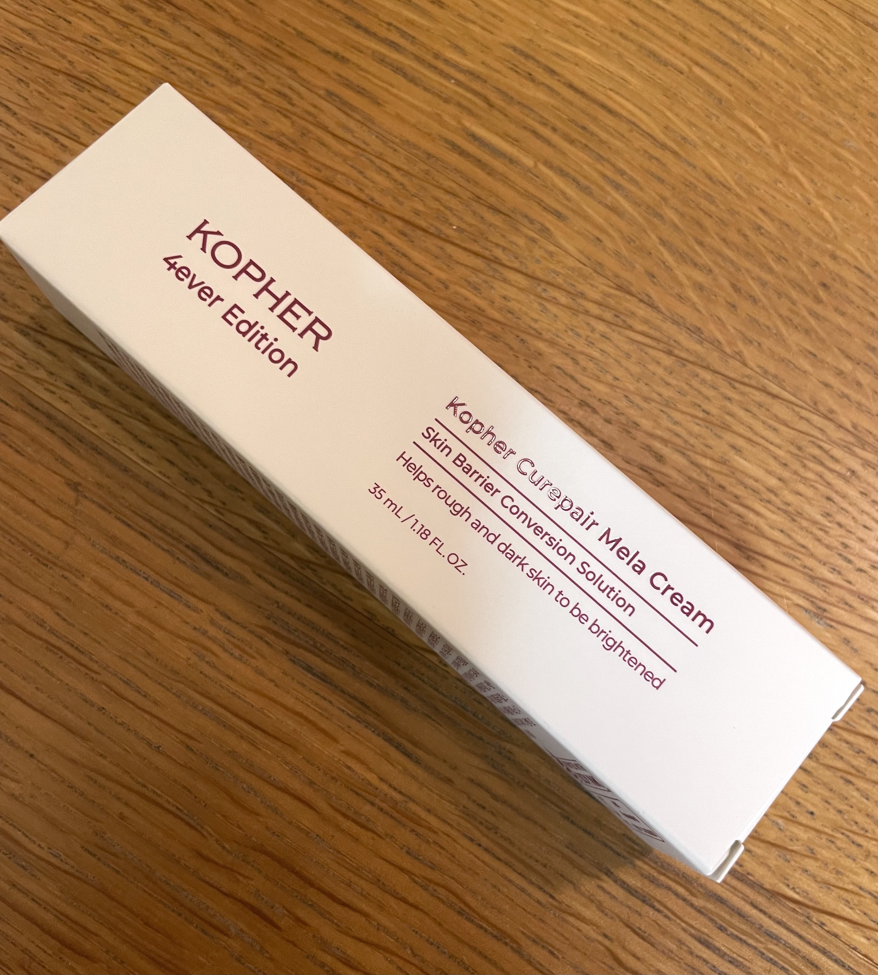 CUREPAIR MELA CREAM /KOPHER/フェイスクリームを使ったクチコミ（1枚目）