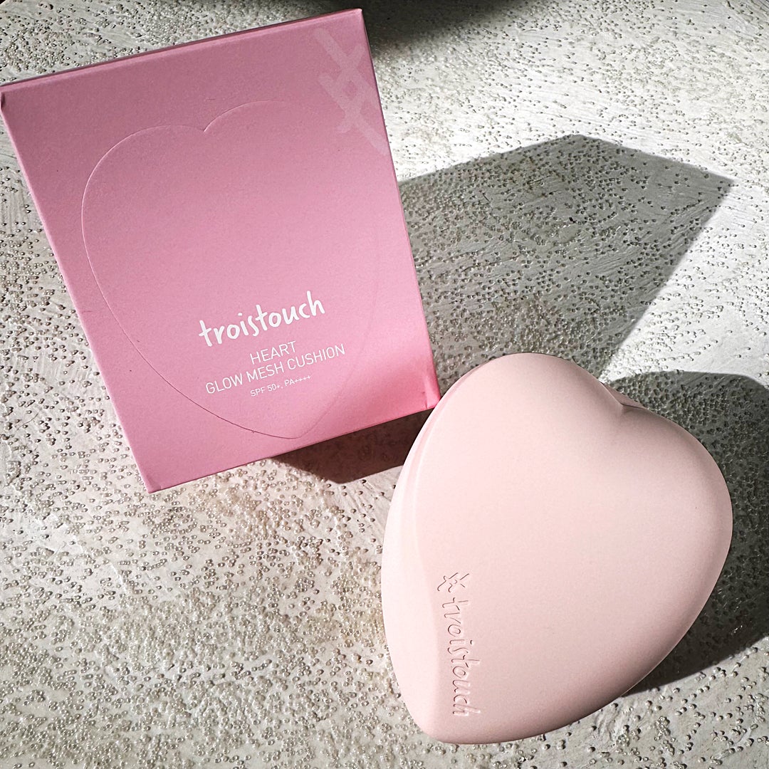 トワタッチ ハートクッション グロウメッシュ/troistouch/クッションファンデーションを使ったクチコミ(7枚目)