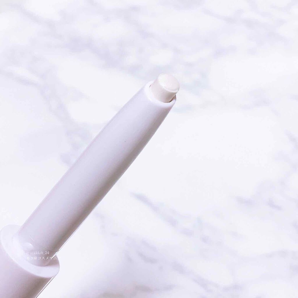 アクアシャインミニシャドウ 08 ドルフィンホワイト/コフレドール/スティックアイシャドウを使ったクチコミ（2枚目）