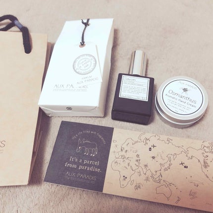 アロマティック ハンドクリーム #07 Osmanthus/AUX PARADIS/ハンドクリームを使ったクチコミ(1枚目)