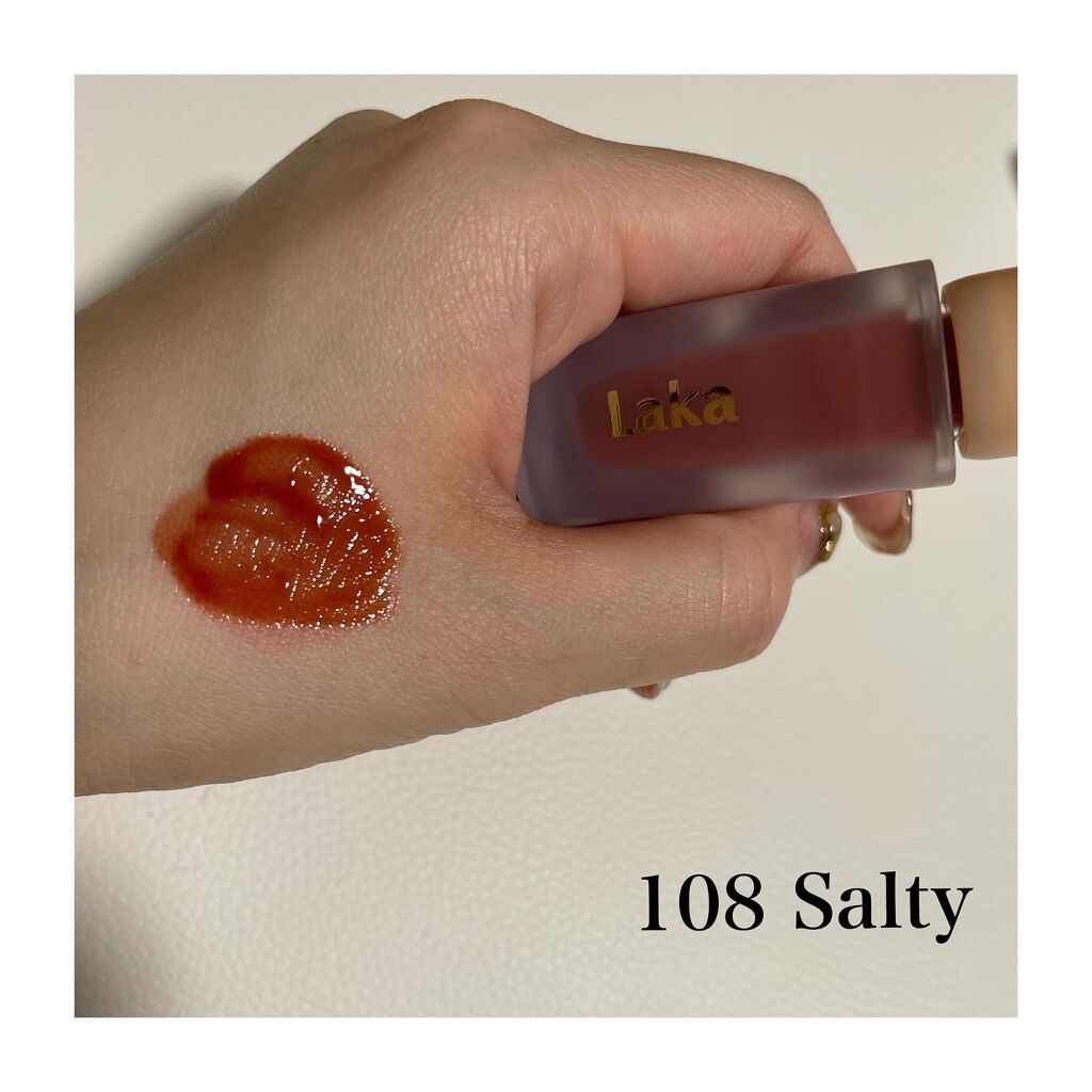 フルーティーグラムティント/Laka/リップティントを使ったクチコミ(4枚目)