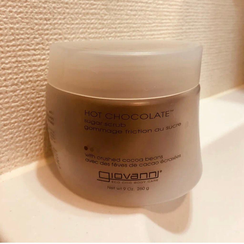 ジョヴァンニ シュガー ボディスクラブ ホットチョコレート/giovanni/ボディスクラブを使ったクチコミ(1枚目)