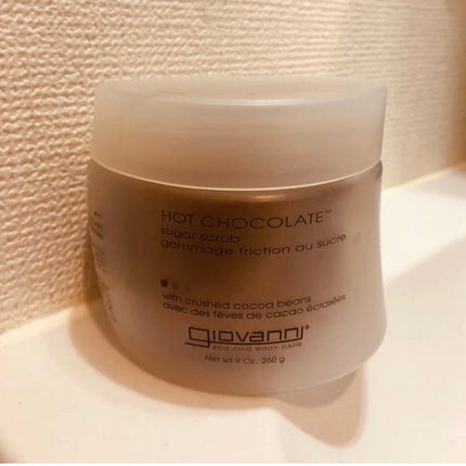 ジョヴァンニ シュガー ボディスクラブ ホットチョコレート/giovanni/ボディスクラブを使ったクチコミ(1枚目)