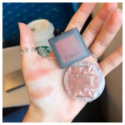 クリームチーク/キャンメイク/ジェル・クリームチークを使ったクチコミ(2枚目)