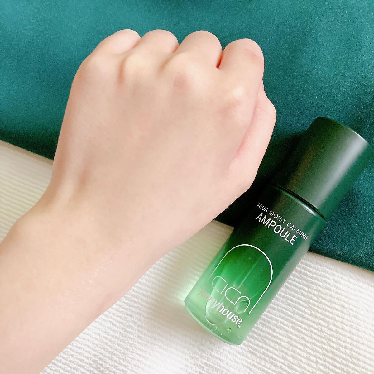 アクア モイスト カーミング アンプル/jenny house/美容液を使ったクチコミ(5枚目)