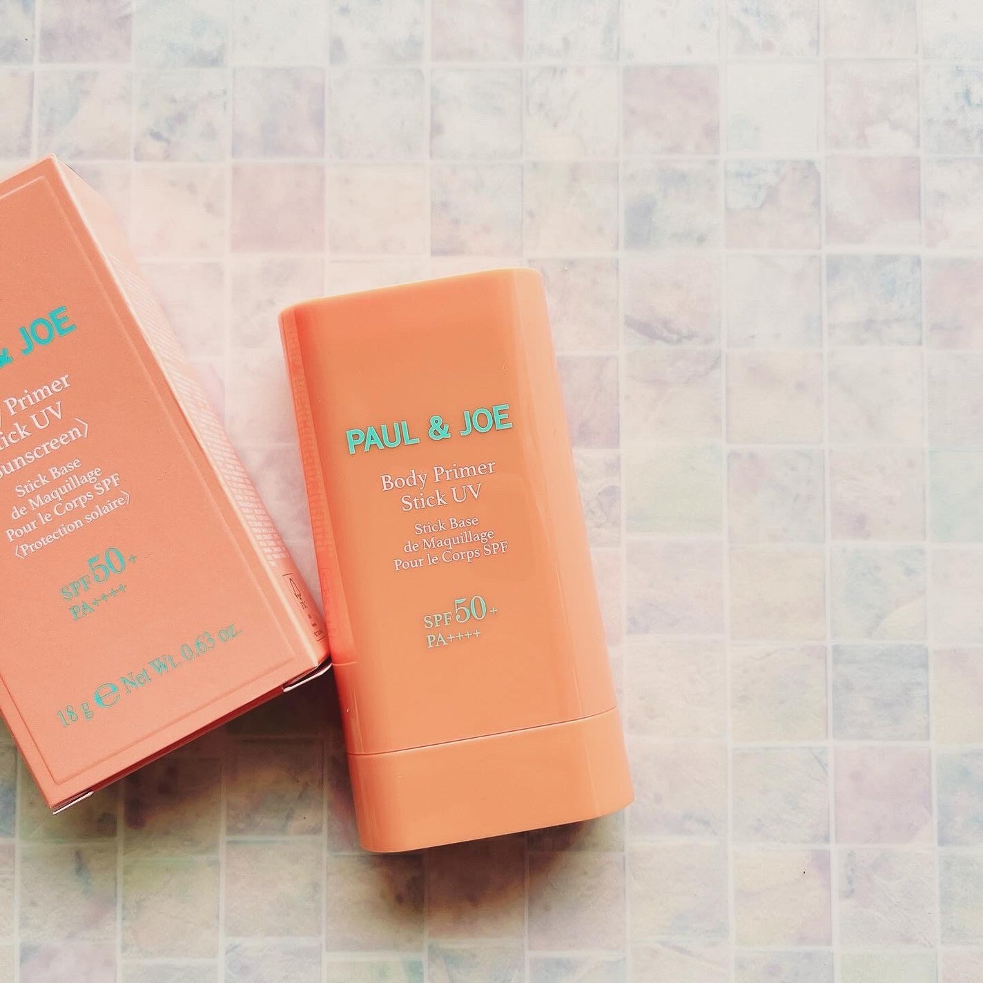ボディ プライマー スティック UV/PAUL & JOE BEAUTE/日焼け止めスティックを使ったクチコミ(1枚目)