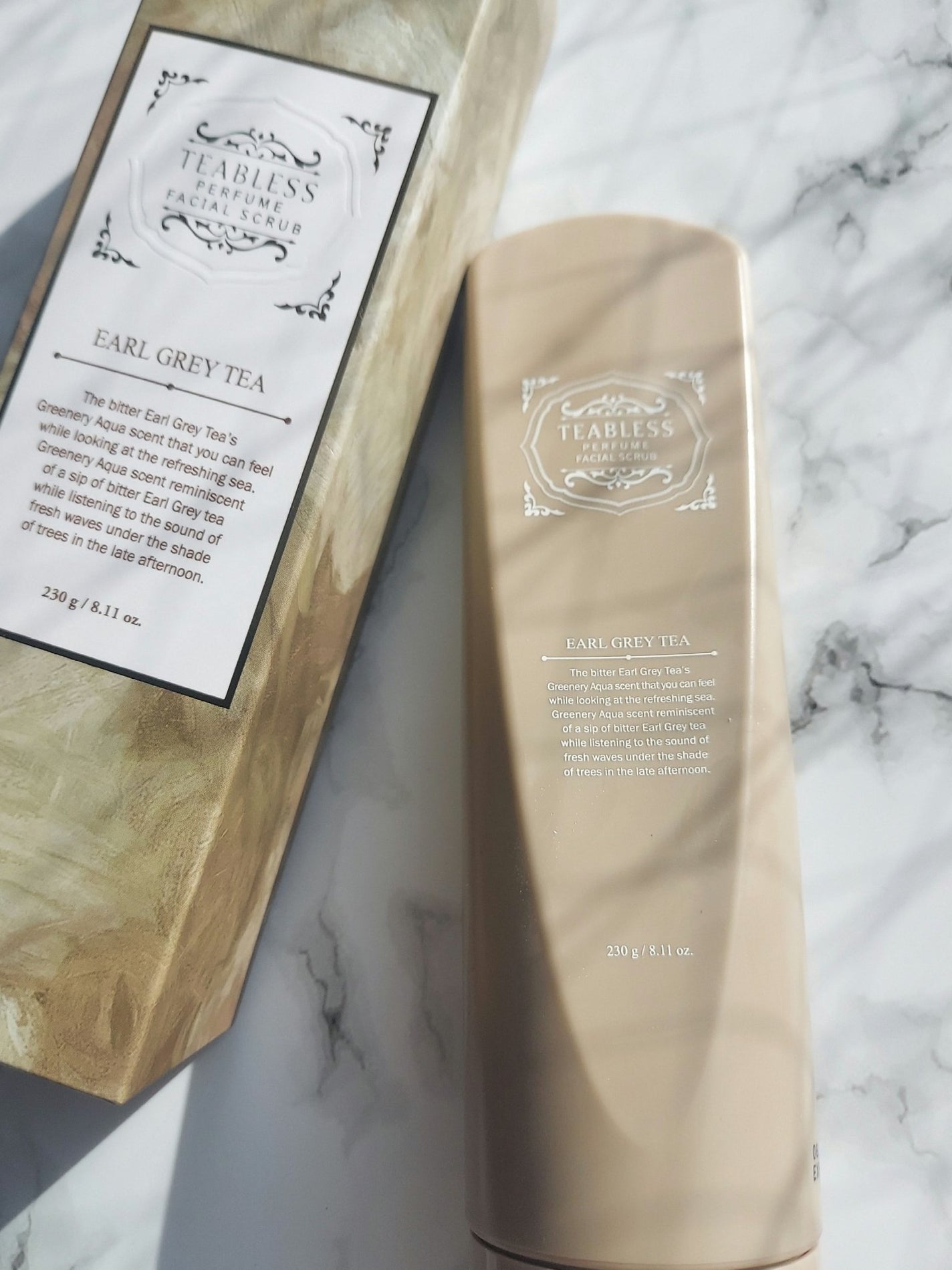 アールグレイティージャム フェイシャルピーリングスクラブ/TEABLESS/スクラブ・ゴマージュを使ったクチコミ(2枚目)