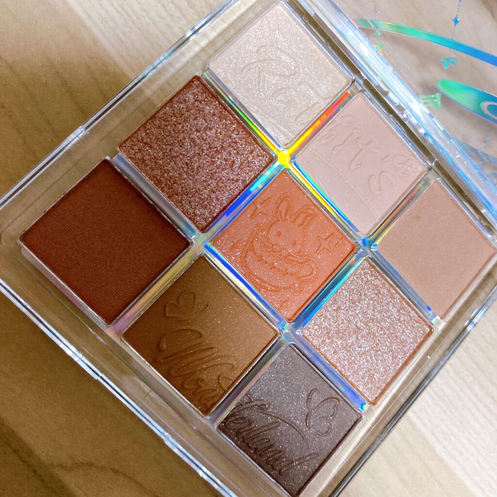 クォーツ 9色アイシャドウパレット(ドリームランドアイシャドウ)/ZEESEA/アイシャドウパレットを使ったクチコミ（2枚目）