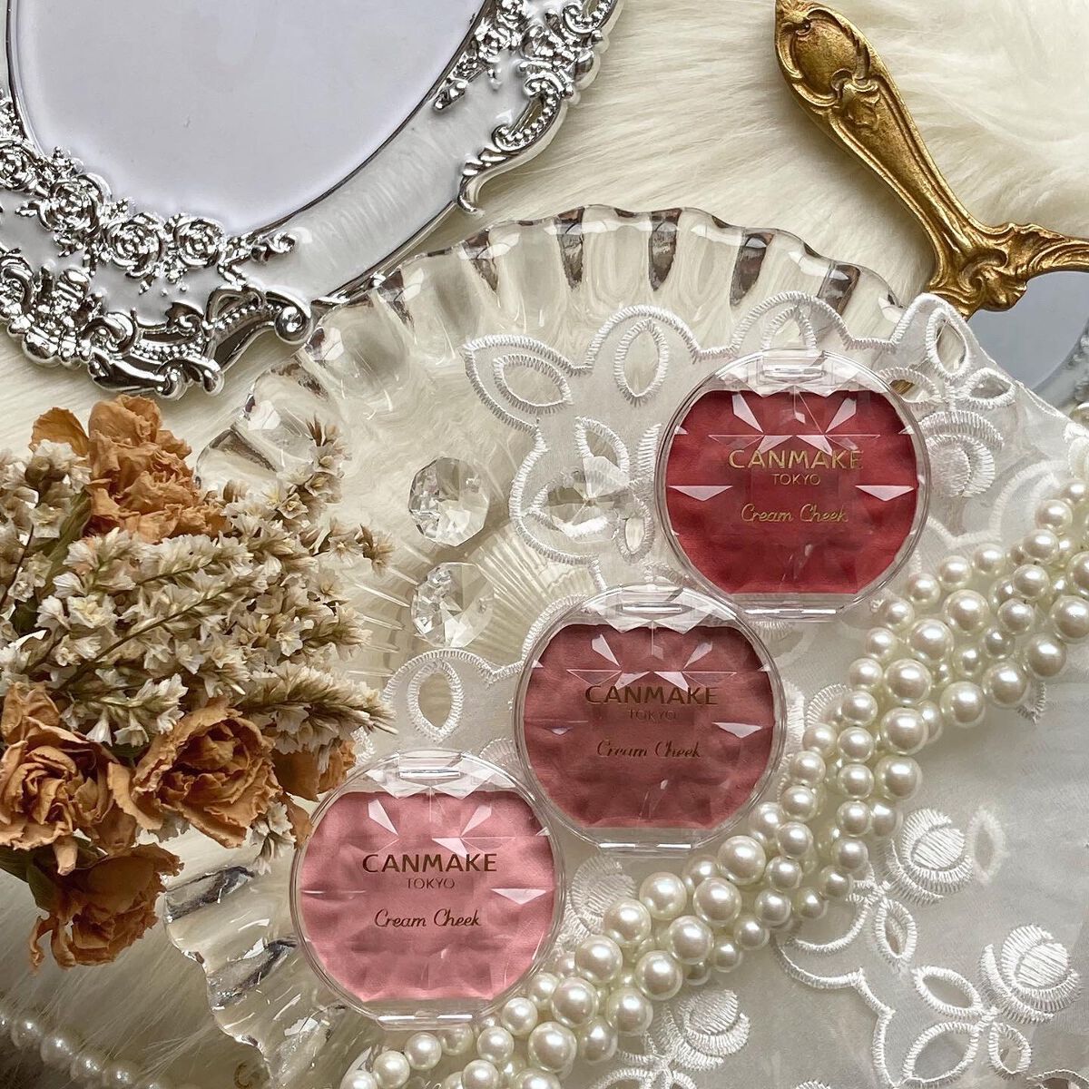 クリームチーク/キャンメイク/ジェル・クリームチーク by 梅ちゃんアラフィフツヤ肌オタク