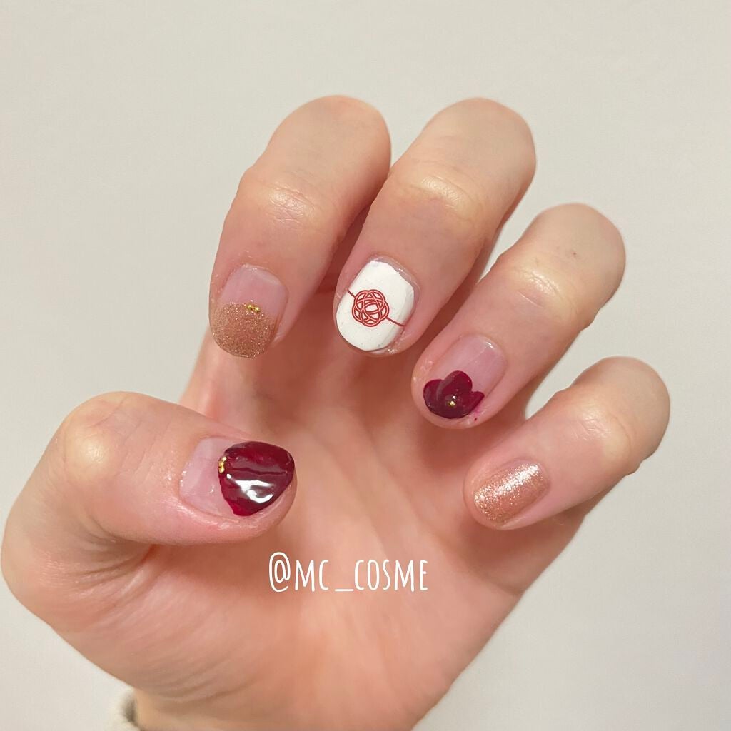 ジェルボリュームトップコート/キャンメイク/ネイルトップコートを使ったクチコミ(1枚目)