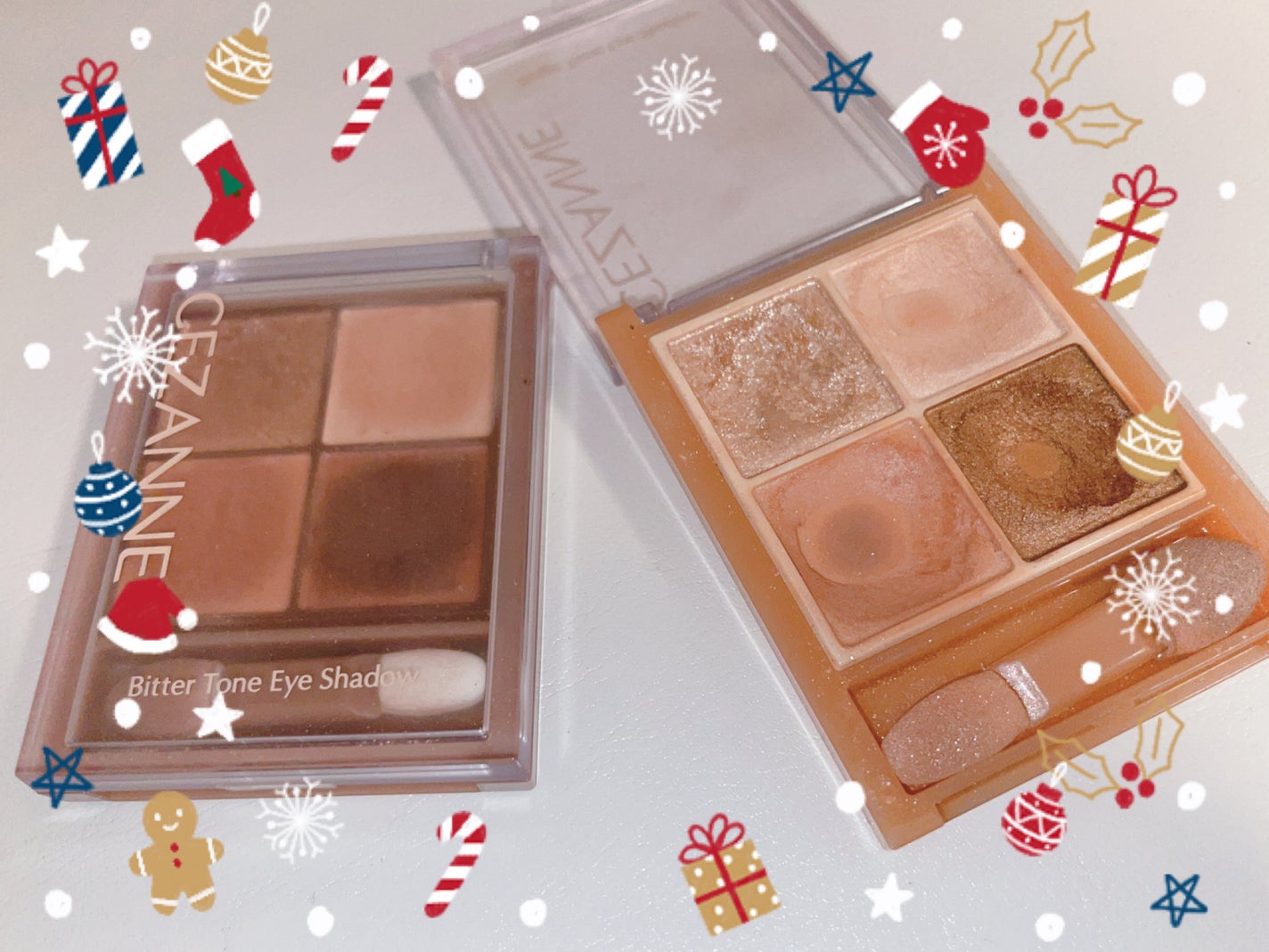 ベージュトーンアイシャドウ/CEZANNE/アイシャドウパレットを使ったクチコミ(1枚目)