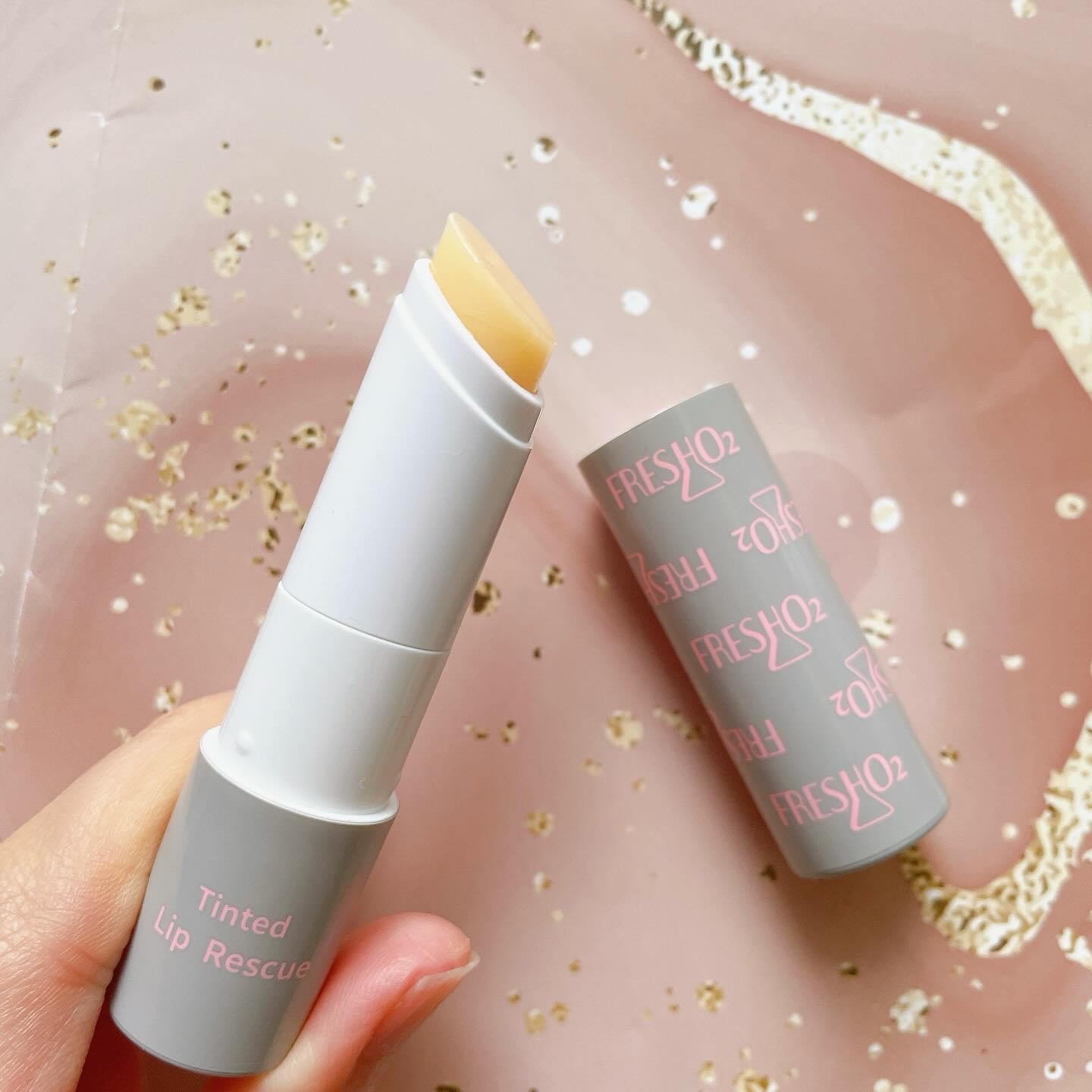 ティントリップレスキュー/FRESHO2/リップバームを使ったクチコミ（2枚目）