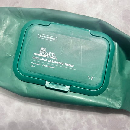 CICA マイルドクレンジングティッシュ/VT/クレンジングシートを使ったクチコミ(1枚目)