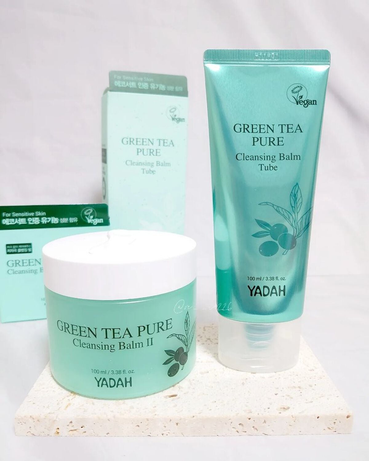グリーンティーピュアクレンジングバームⅡ/YADAH/クレンジングバームを使ったクチコミ(1枚目)
