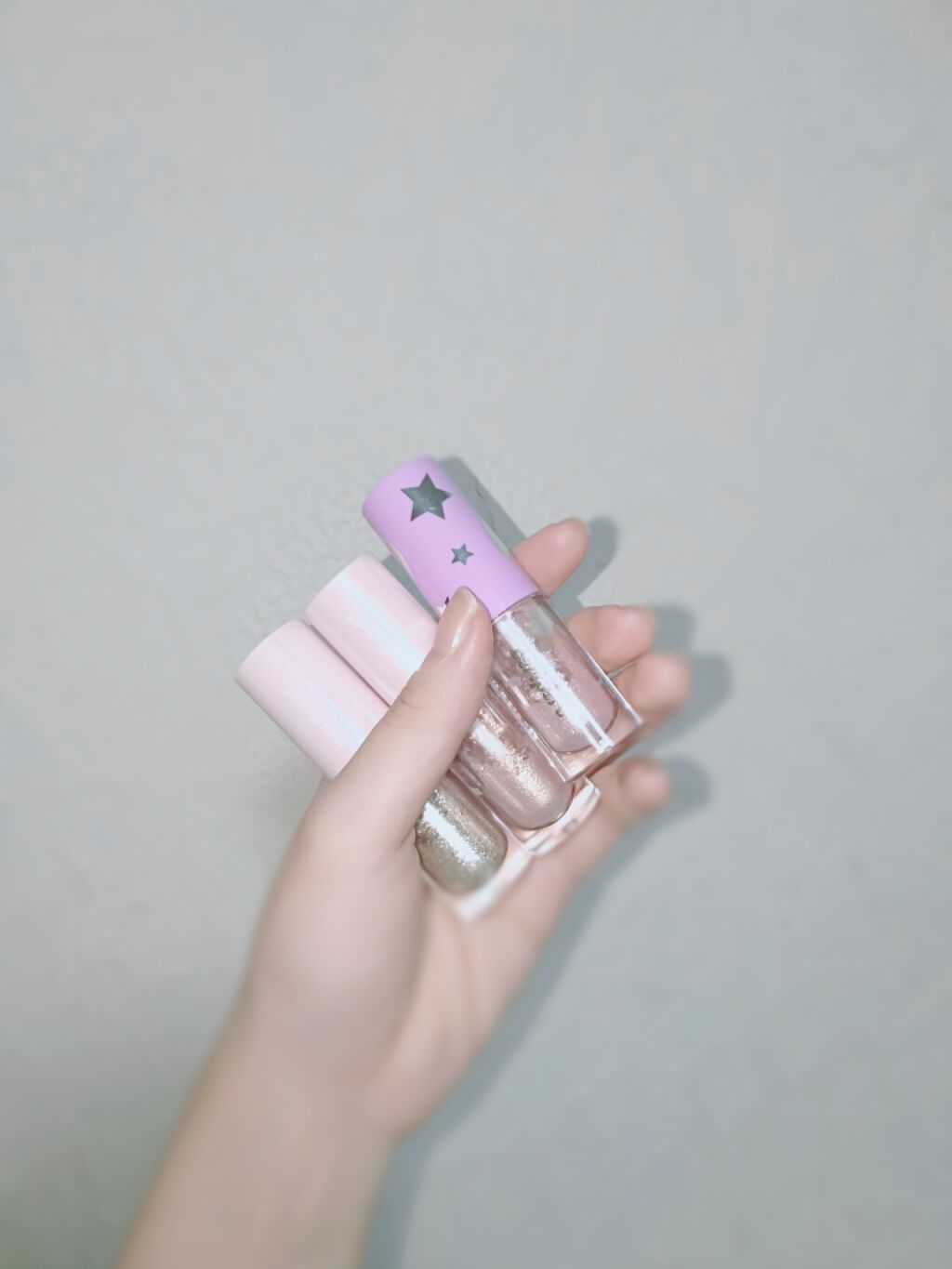 シュガー トゥインクル リキッド シャドウ/PERIPERA/リキッドアイシャドウを使ったクチコミ(1枚目)