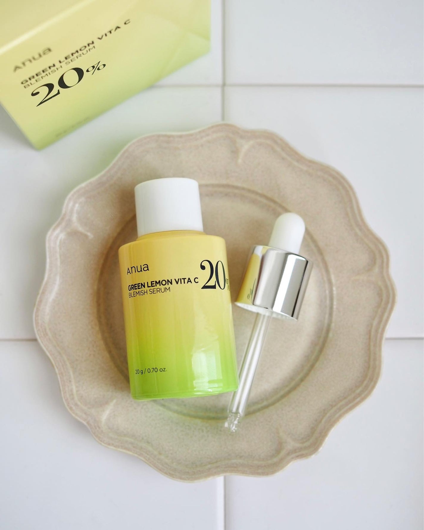 グリーンレモン ピュアビタC セラム/Anua/美容液を使ったクチコミ(4枚目)