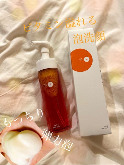 ABC-Gピールウォッシュ/ドクターケイ/泡洗顔を使ったクチコミ(1枚目)