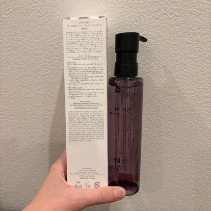 ブランクロマ ライト&ポリッシュ クレンジング オイル/shu uemura/オイルクレンジングを使ったクチコミ(2枚目)