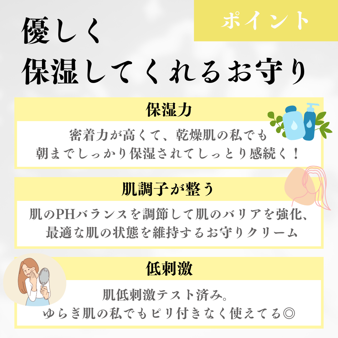 サミュ PHセンシティブクリーム/SAM'U/フェイスクリームを使ったクチコミ(4枚目)