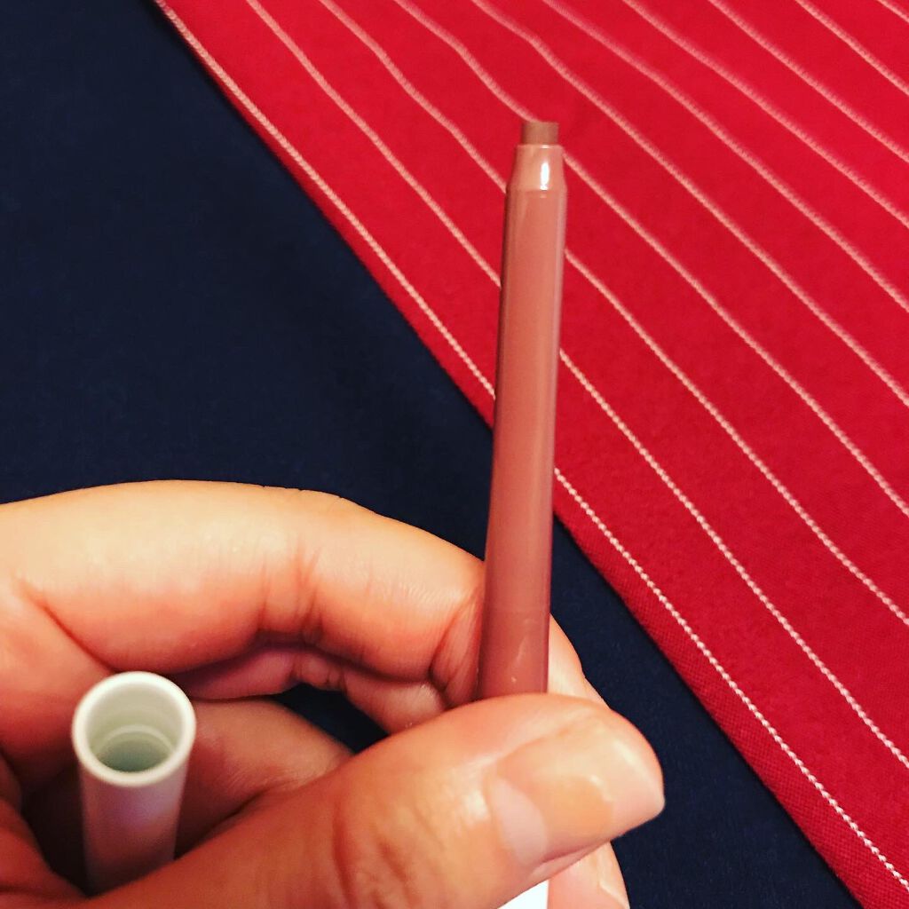 クリームフィットペンシル＜アイライナー＞ ロージィブラウン/ラブ・ライナー/ペンシルアイライナーを使ったクチコミ（3枚目）