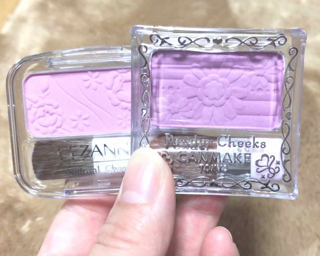 【旧品】パウダーチークス/キャンメイク/パウダーチークを使ったクチコミ(1枚目)