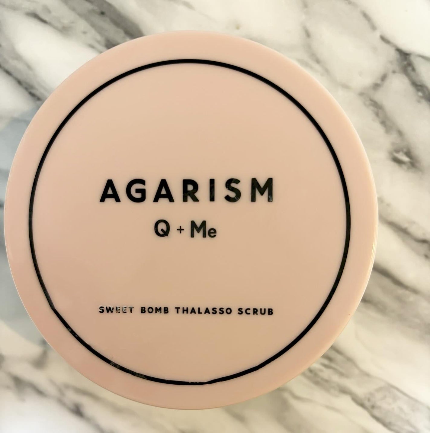 Q+Me スウィート ボム タラソ スクラブ/AGARISM/バスト・ヒップケアを使ったクチコミ(1枚目)