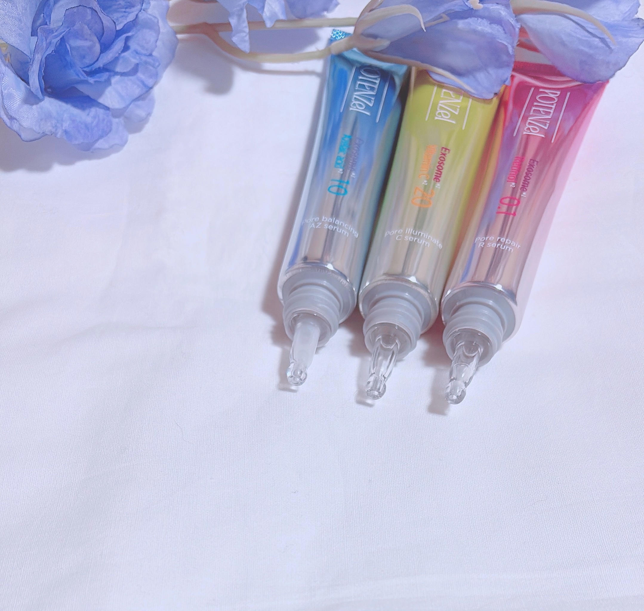 ポテンツェル ポアイルミネートCセラム/POTENZel/美容液を使ったクチコミ（2枚目）