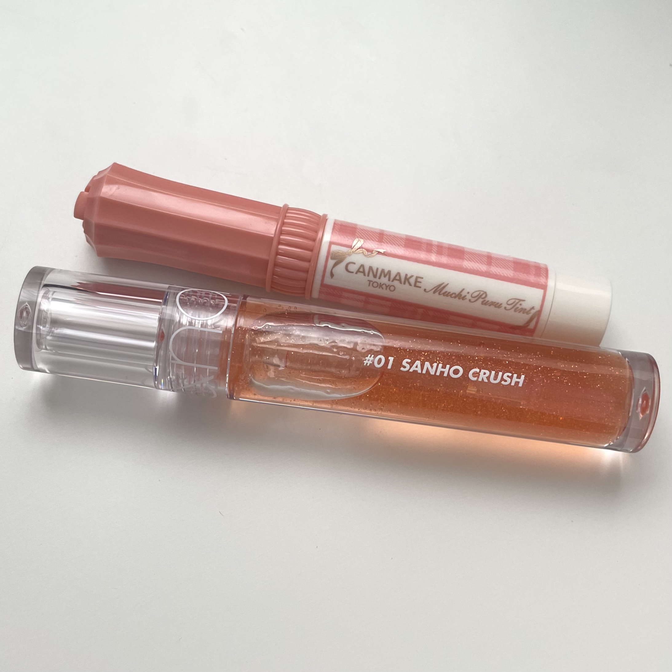 グラスティングウォーターグロス/rom&nd/リップグロスを使ったクチコミ（3枚目）