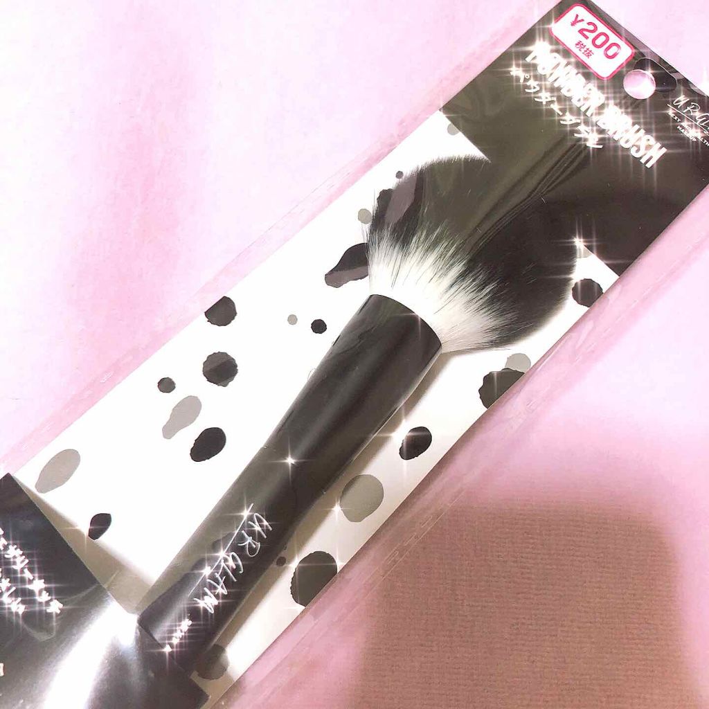 UR GLAM POWDER BRUSH/U R GLAM/メイクブラシを使ったクチコミ(1枚目)
