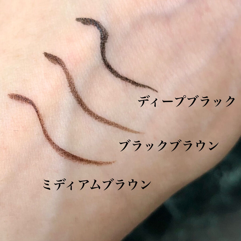 「密着アイライナー」ショート筆リキッド/デジャヴュ/リキッドアイライナーを使ったクチコミ（3枚目）