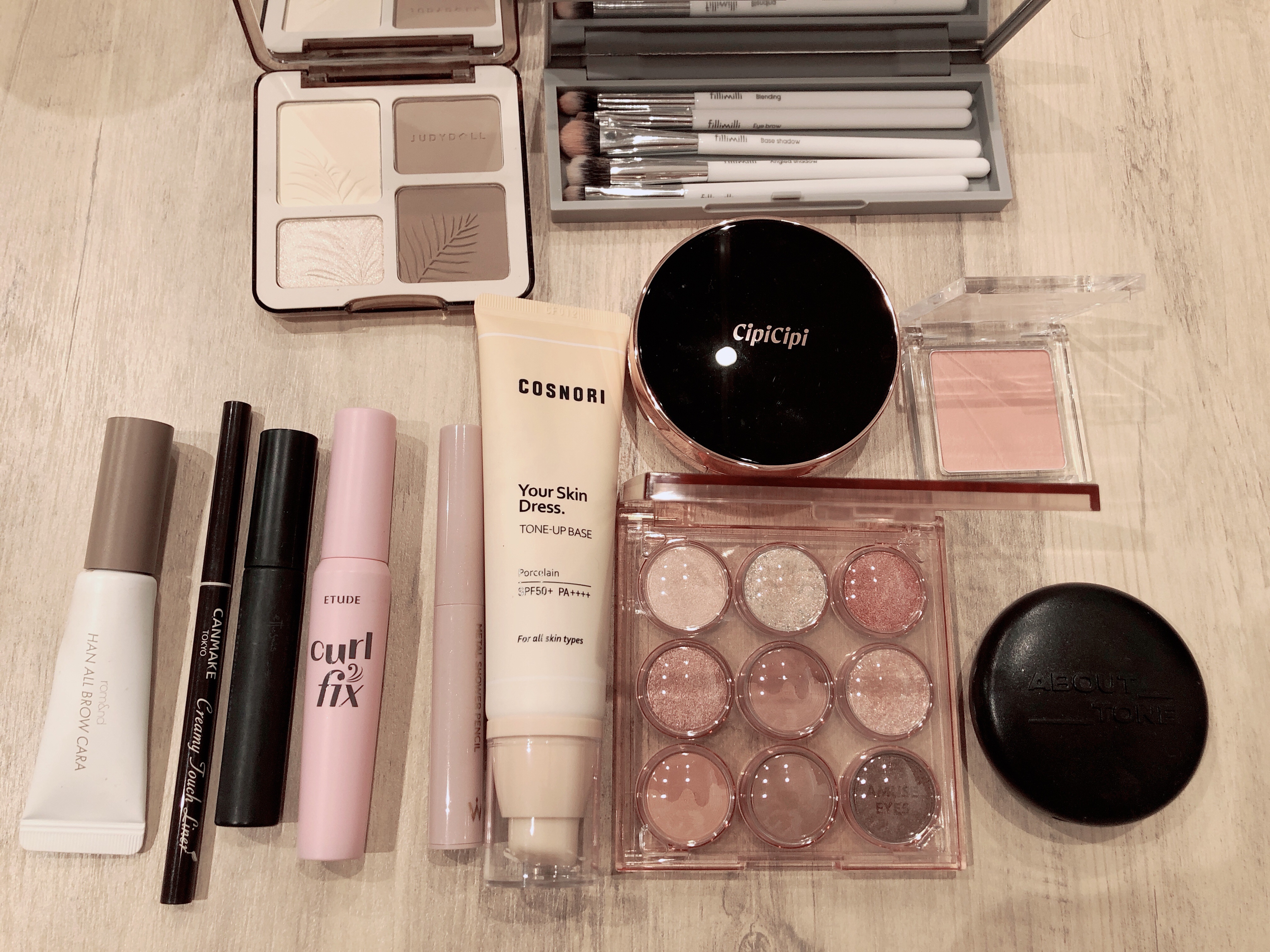 JUDYDOLL メリハリマスターパレット/JUDYDOLL/パウダーハイライトを使ったクチコミ（2枚目）