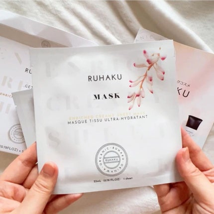 月桃エンリッチクリーミーシートマスク/琉白(ルハク)/シートマスク・パックを使ったクチコミ(5枚目)