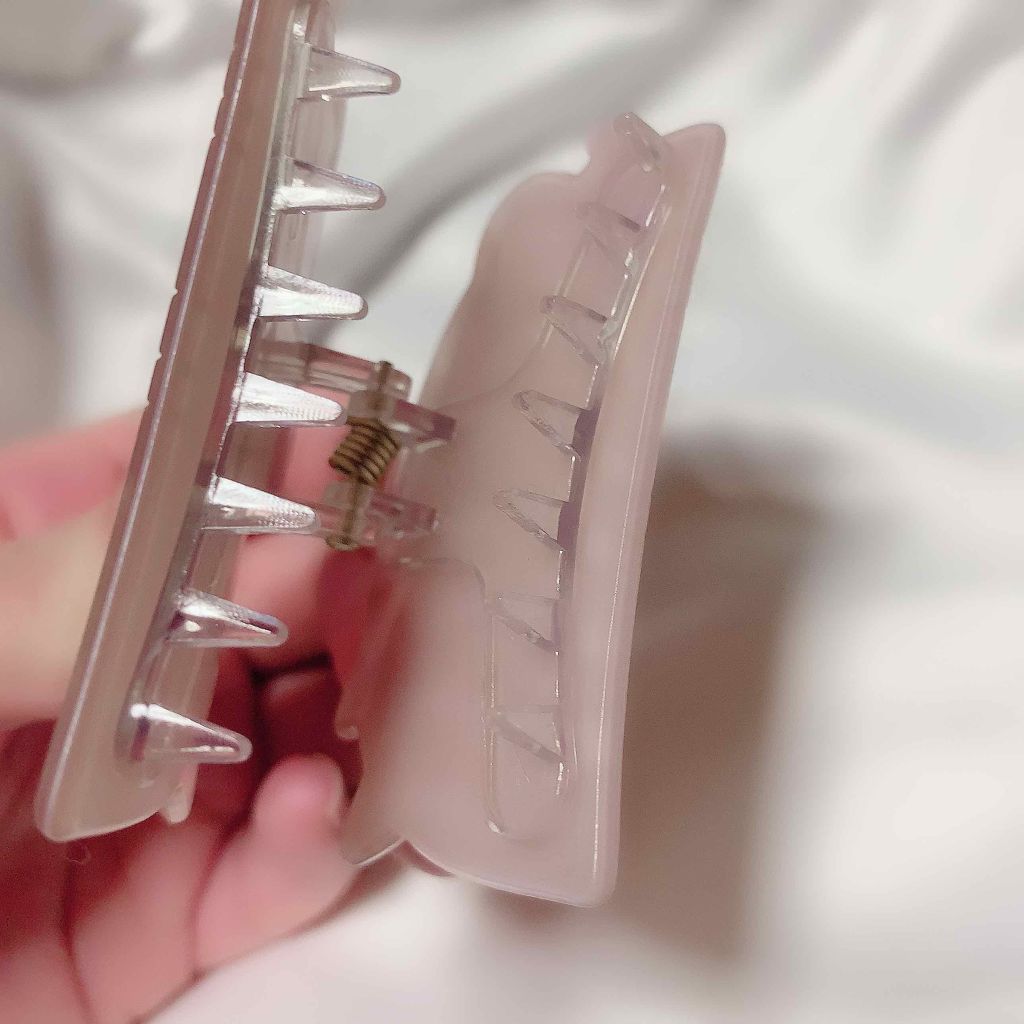 バンスクリップ/DAISO/ヘアアクセサリーを使ったクチコミ（3枚目）