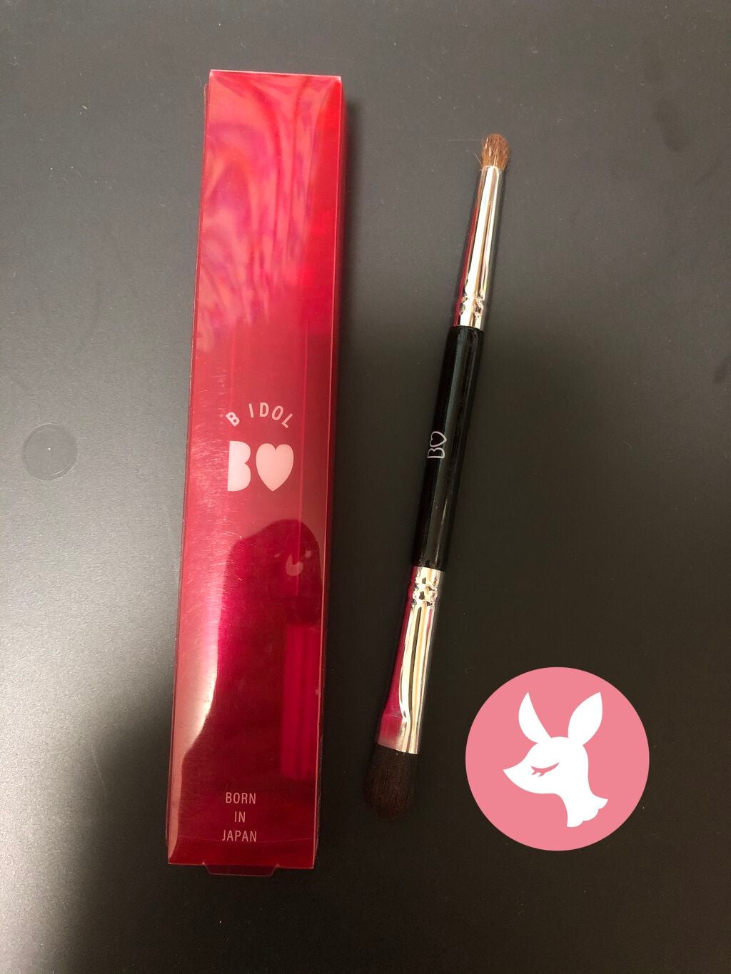 アイブラシ WR/b idol/メイクブラシを使ったクチコミ(1枚目)