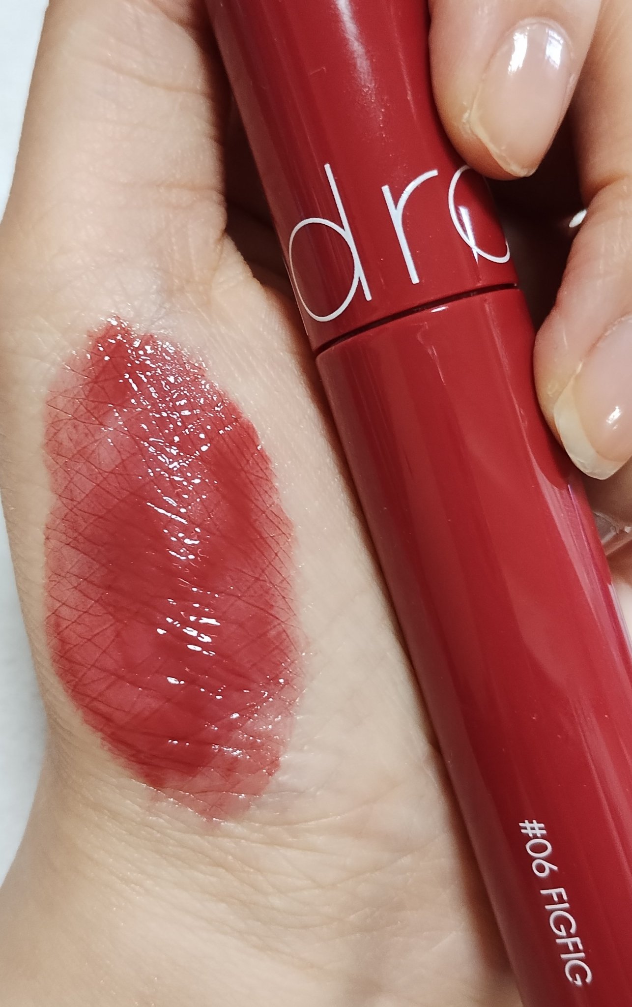 ジューシーラスティングティント/rom&nd/リップティントを使ったクチコミ（1枚目）