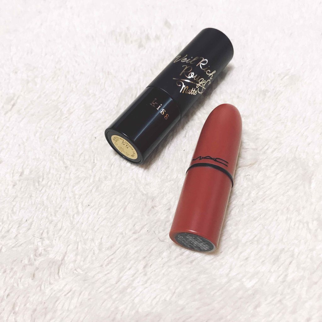 ヴェールリッチルージュ マット/KiSS/口紅を使ったクチコミ（1枚目）