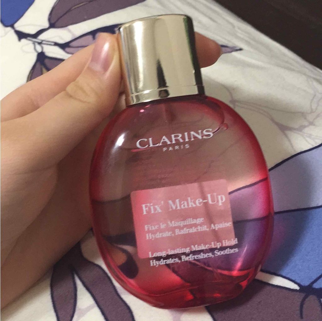 フィックス メイクアップ/CLARINS/ミスト状化粧水を使ったクチコミ(1枚目)