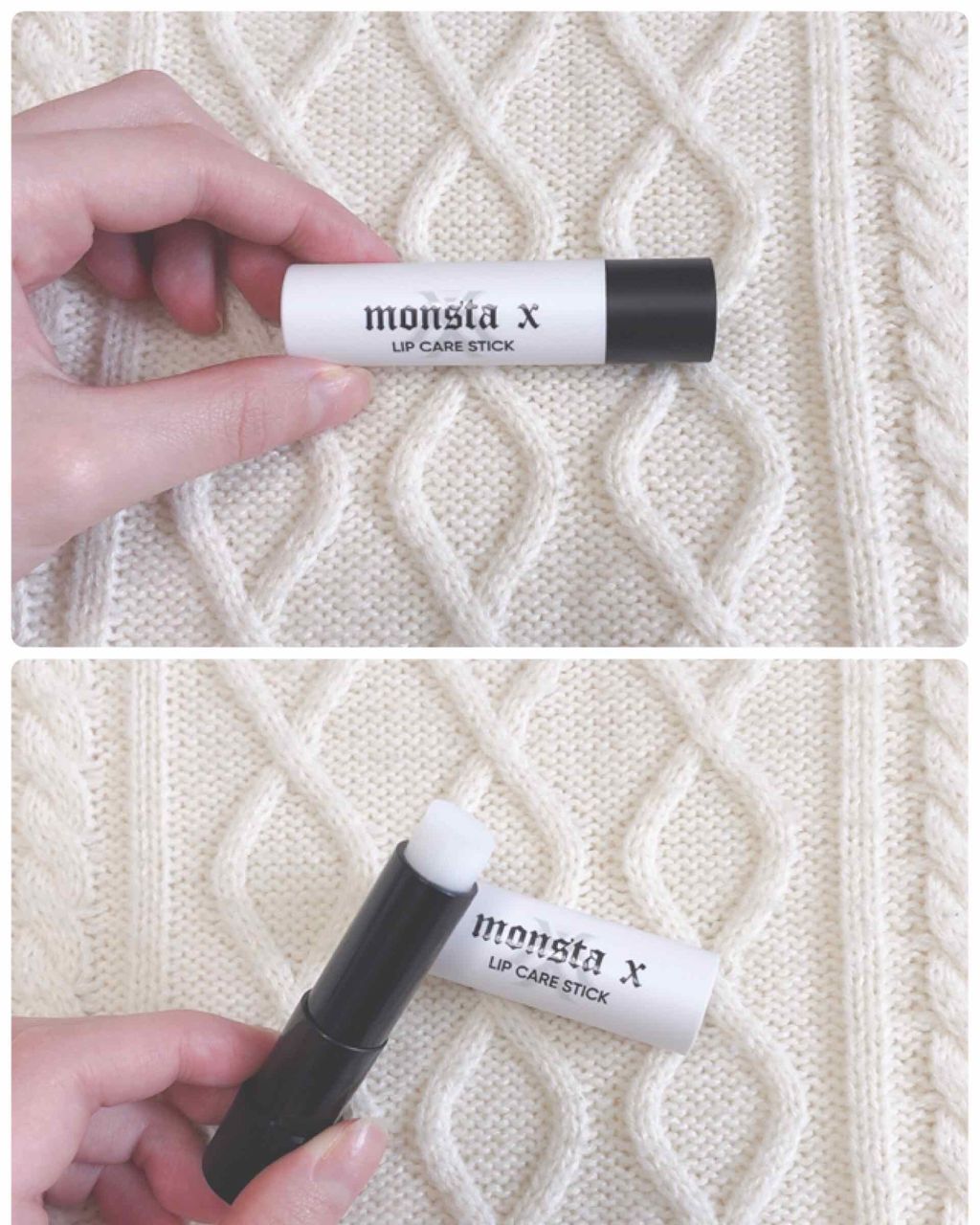 TONYMOLY×MONSTA X LIP CARE STICK/TONYMOLY/リップケアを使ったクチコミ（2枚目）