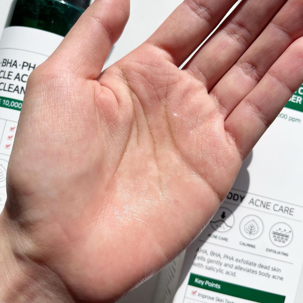 AHA·BHA·PHA 30デイズミラクルアクネボディクレンザー/SOME BY MI/ボディソープを使ったクチコミ(3枚目)