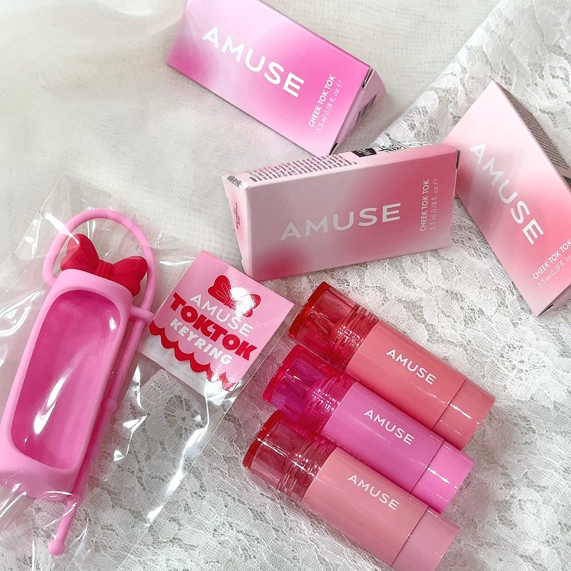 チークトクトク/AMUSE/リキッドチークを使ったクチコミ(3枚目)