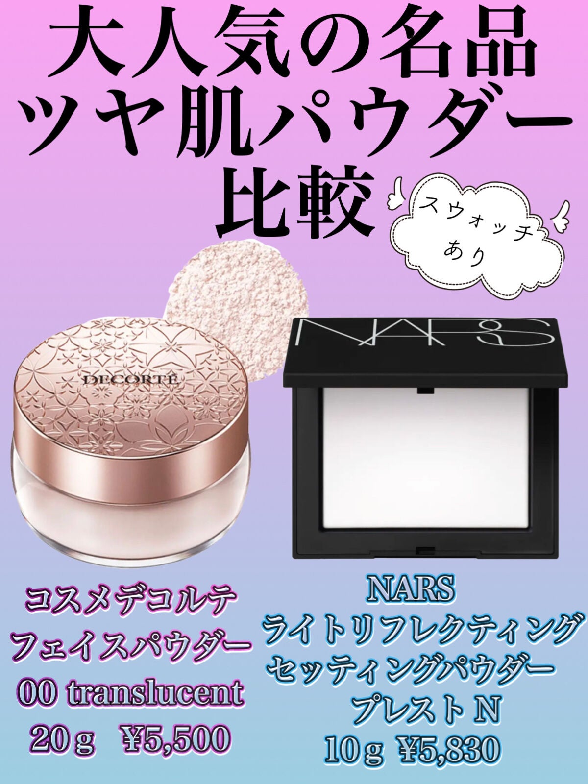 ライトリフレクティングセッティングパウダー プレスト N/NARS/プレストパウダーを使ったクチコミ(1枚目)