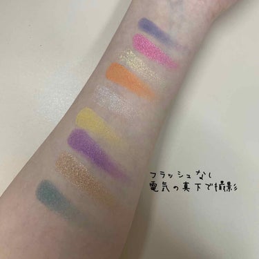 UR GLAM　BLOOMING EYE COLOR PALETTE/U R GLAM/パウダーアイシャドウを使ったクチコミ（2枚目）