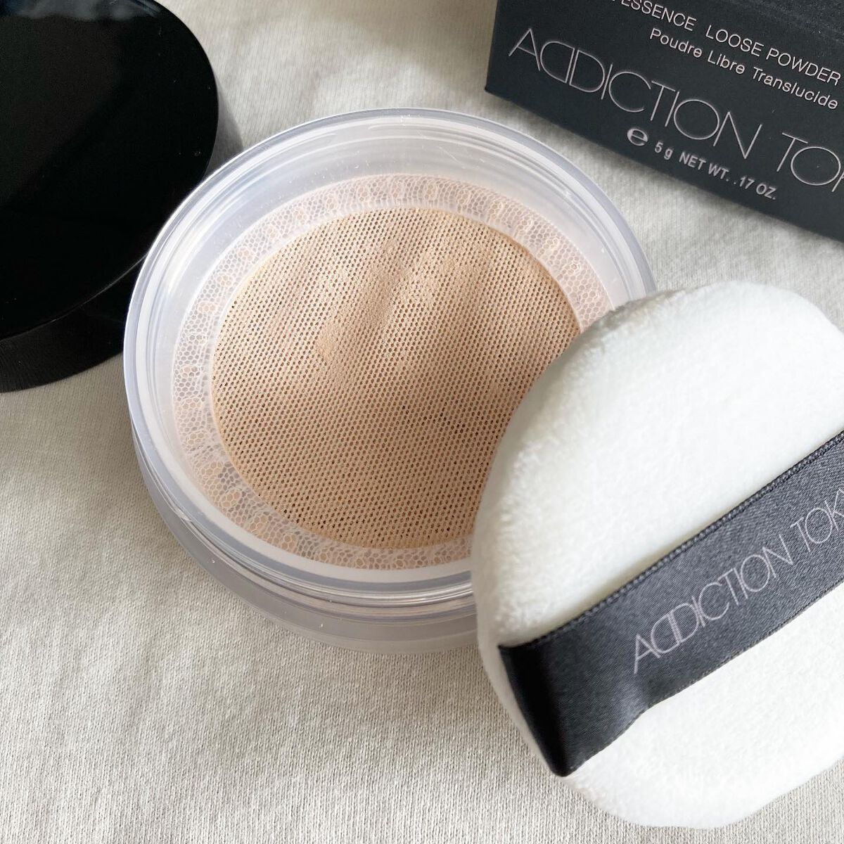 インビジブル エッセンス ルースパウダー トランスルーセント /ADDICTION/ルースパウダーを使ったクチコミ(2枚目)