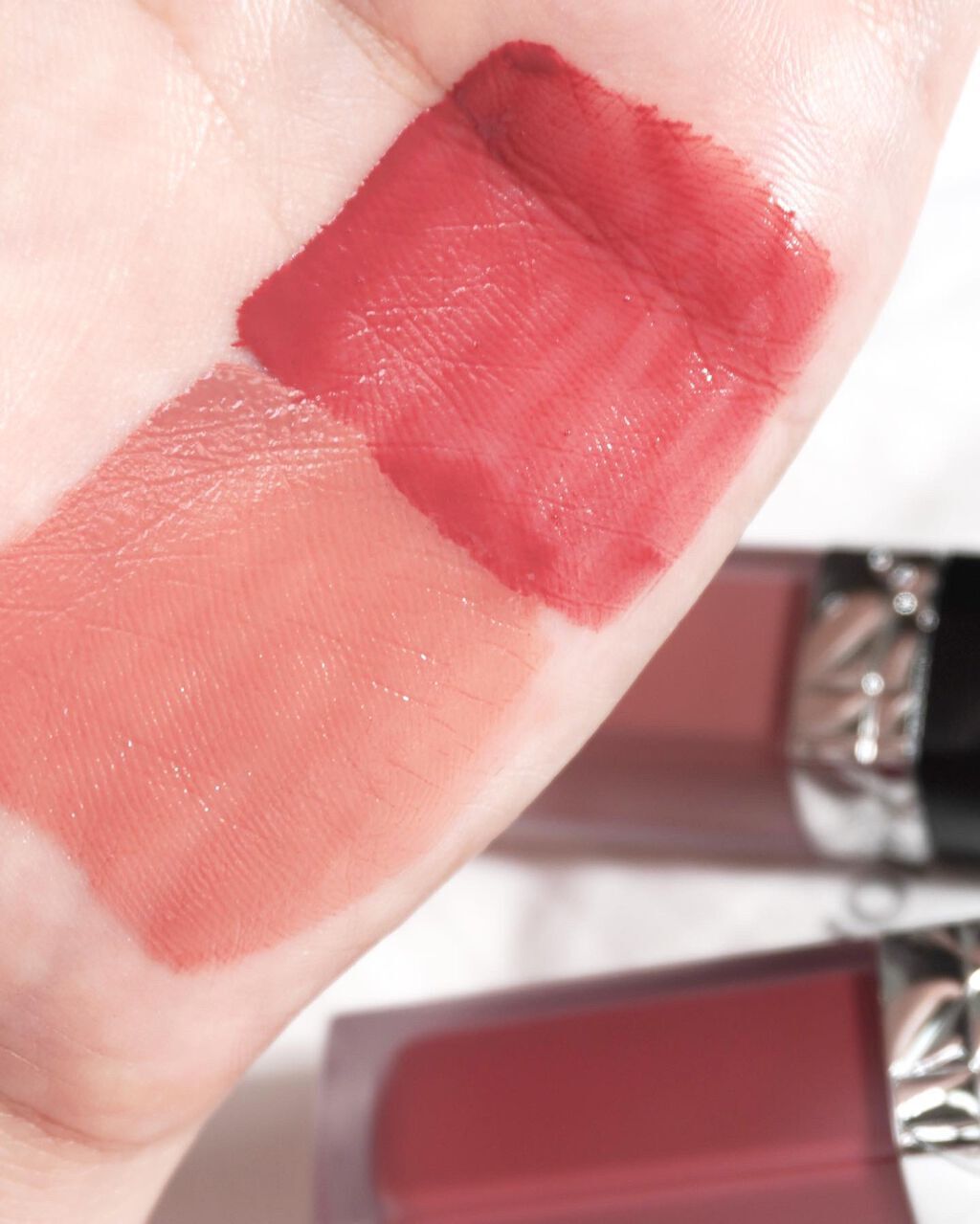 ルージュ ディオール フォーエヴァー リキッド/Dior/口紅を使ったクチコミ(1枚目)