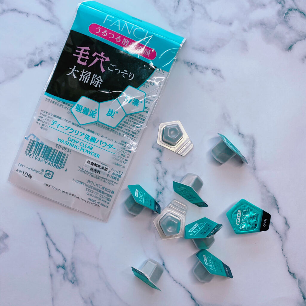 ディープクリア洗顔パウダー/ファンケル/洗顔パウダーを使ったクチコミ（1枚目）