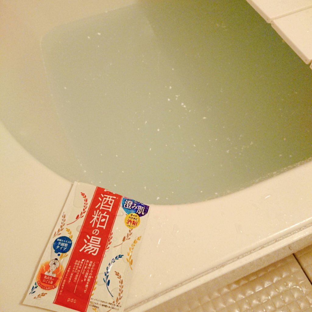 ワフードメイド 酒粕の湯/pdc/生薬系入浴剤を使ったクチコミ(2枚目)